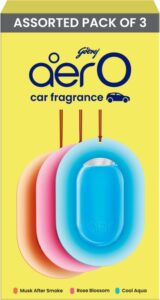 Godrej Aer Assorted Car Freshener Blocks(3 x 7.5 g)